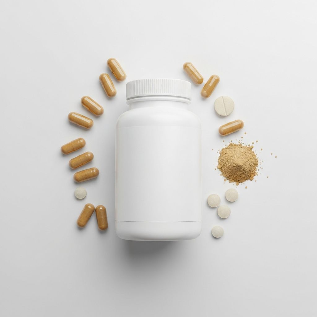 Generic multivitamin bottle